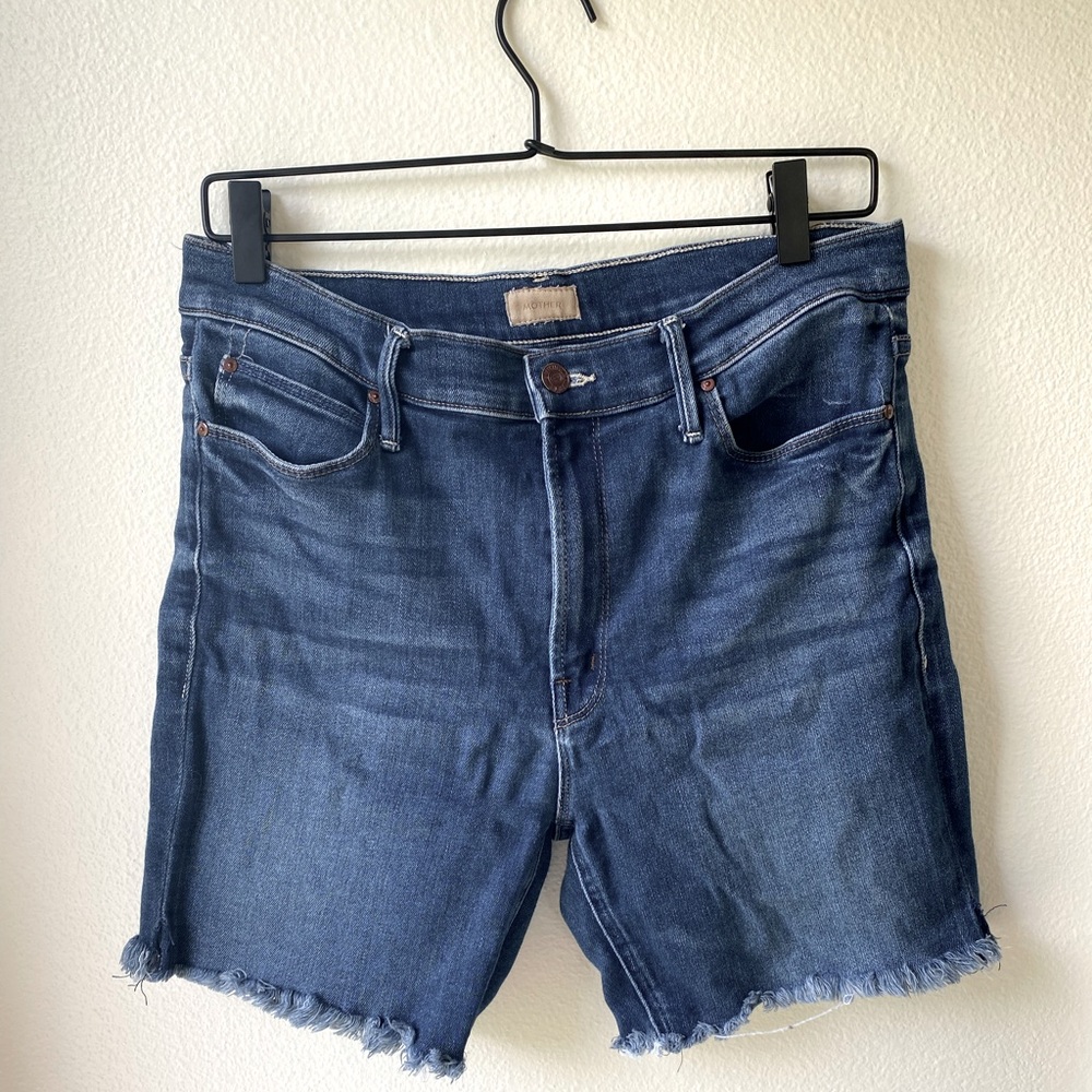Mother jean shorts high waisted